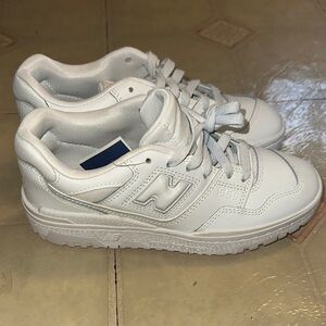 New Balance Kids Classic White Sneakers